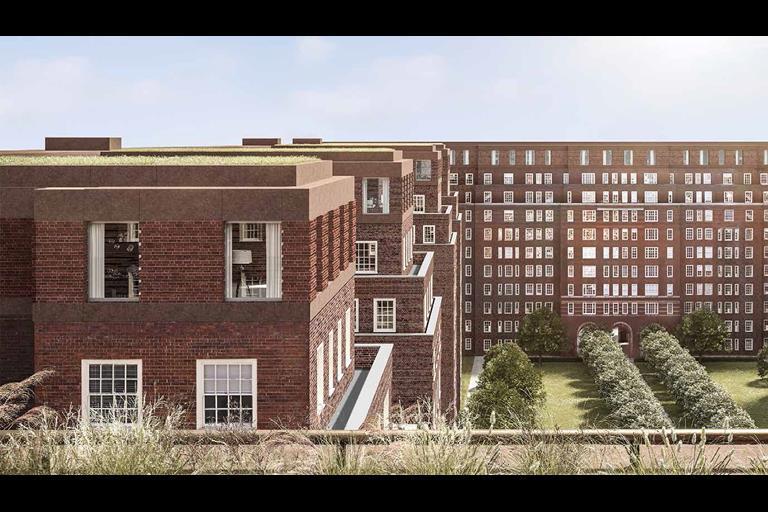 Eric Parry unveils redevelopment of Dolphin Square flats News